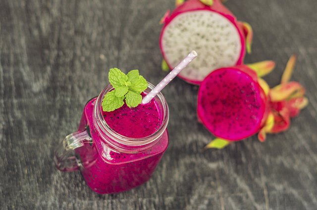 Benefícios do suco de pitaya