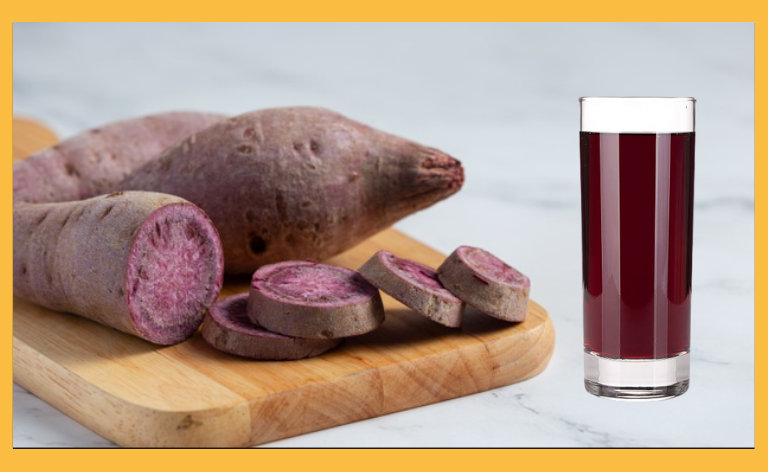Suco de batata-doce roxa: evita gastrite, prisão de ventre e regula a pressão arterial