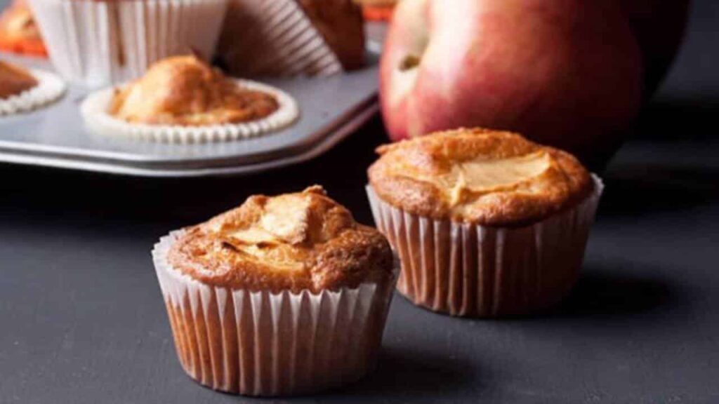 Muffins de maçã e canela: um lanche perfeito