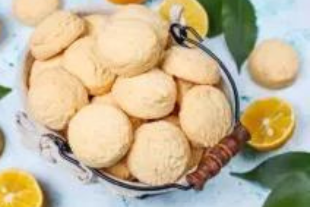 Prepare estes biscoitos de limão bem macios e de sabor único