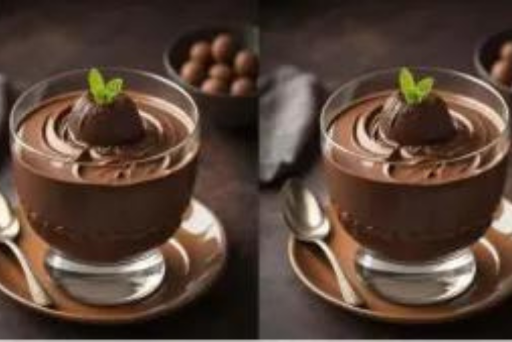 Deliciosa Sobremesa de Chocolate para Saborear com a Colher com apenas 5 ingredientes